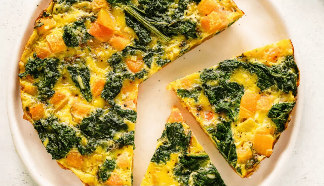 Butternut Squash, Sage, & Kale Frittata