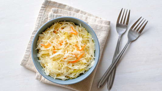 Immune Boosting Turmeric Sauerkraut