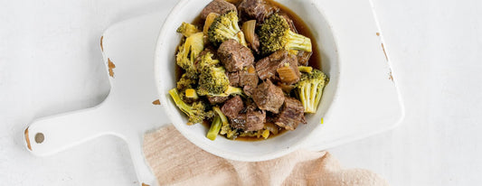 Slow Cooker Sesame Beef and Broccoli