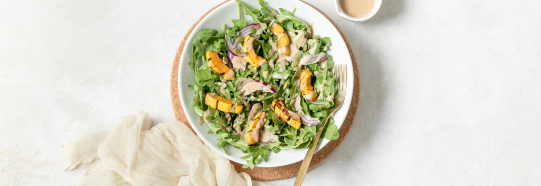 Delicata Squash and Arugala Salad