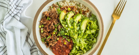 Chipotle Beef and Brown Rice Bowl