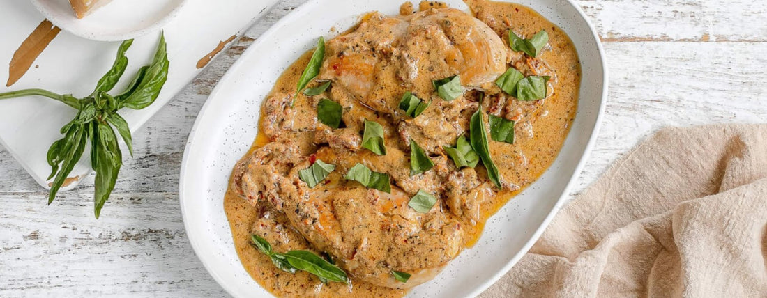 Tuscan Creamy Sun-Dried Tomato Chicken