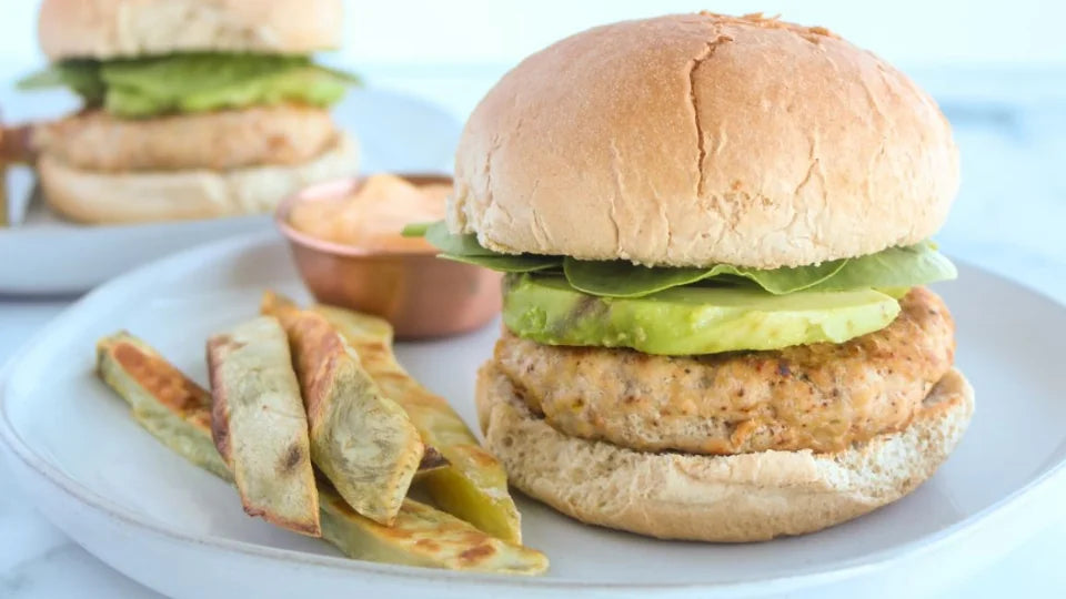 Chili Lime Chicken Burgers