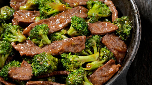 Curry Beef + Broccoli