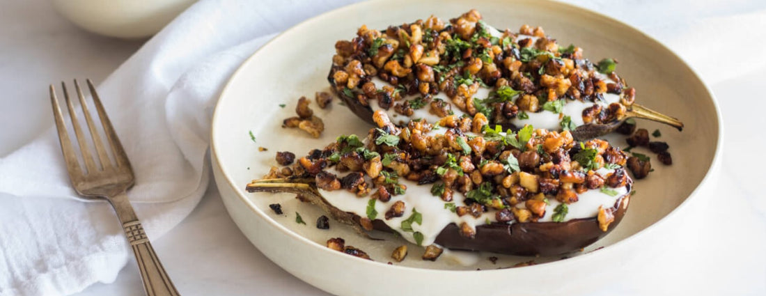 Walnut-Crusted Eggplant