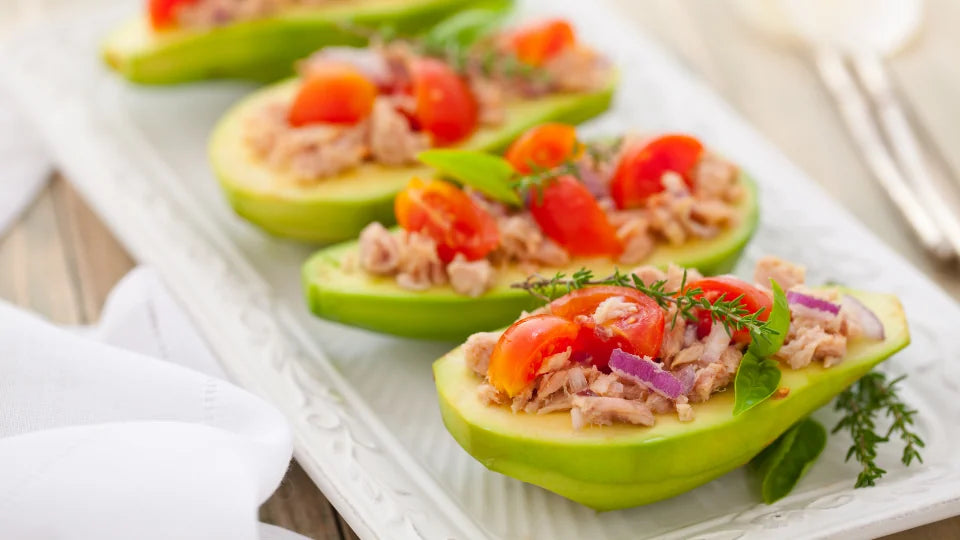 GLOW Midweek Recipe: Tuna Stuffed Avocado Recipe