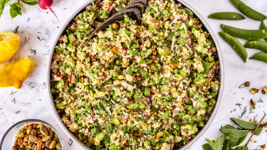 Lemony Spring Quinoa