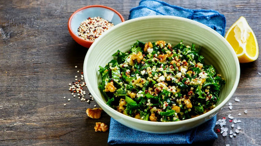 Olive And Pine Nut Quinoa Salad