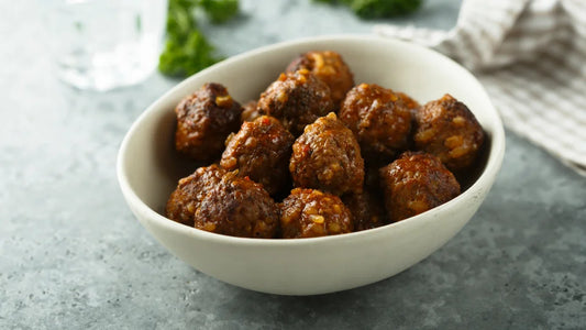 Roasted Florentine Meatballs