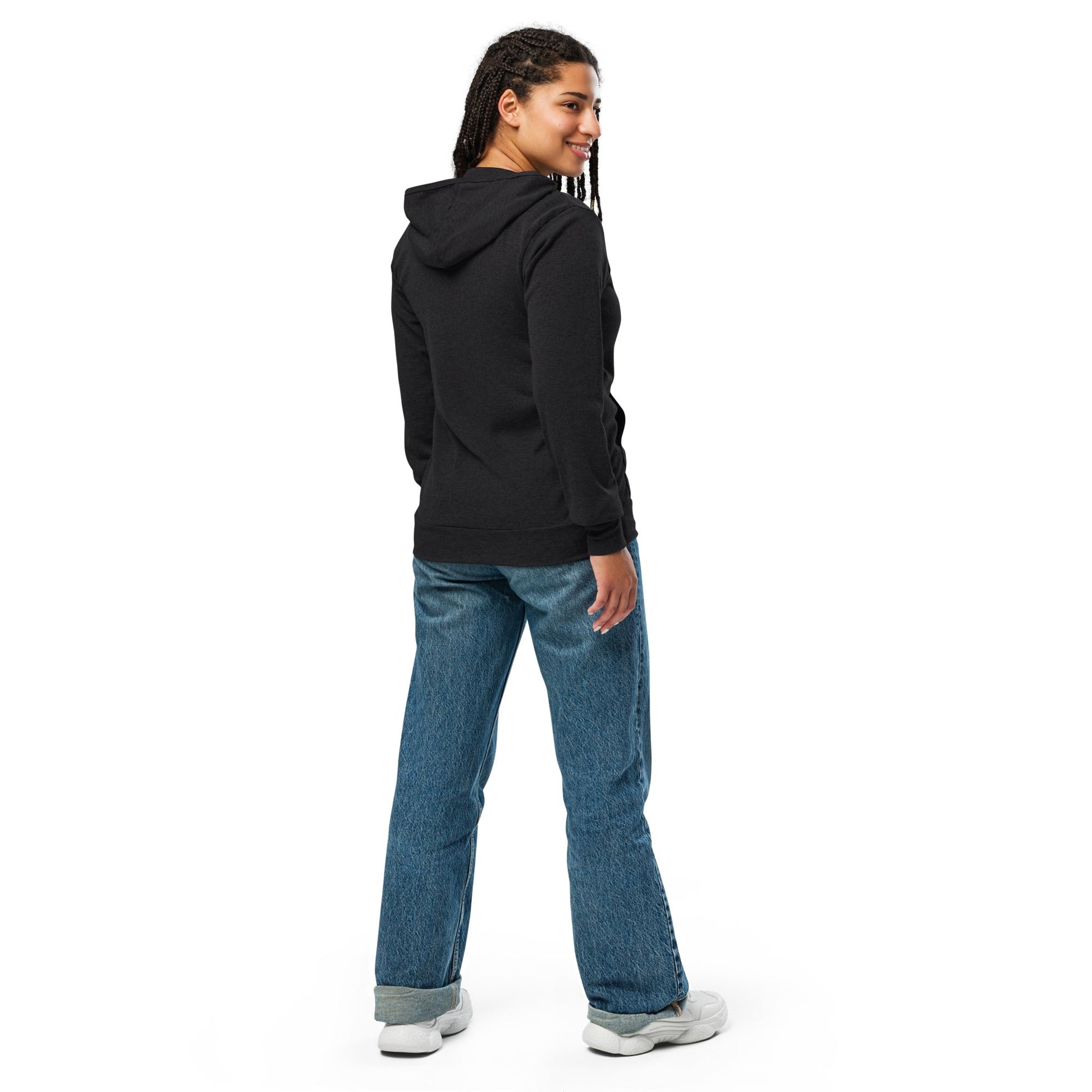 GLOW Natural Wellness GLOW Zip lightweight hoodie