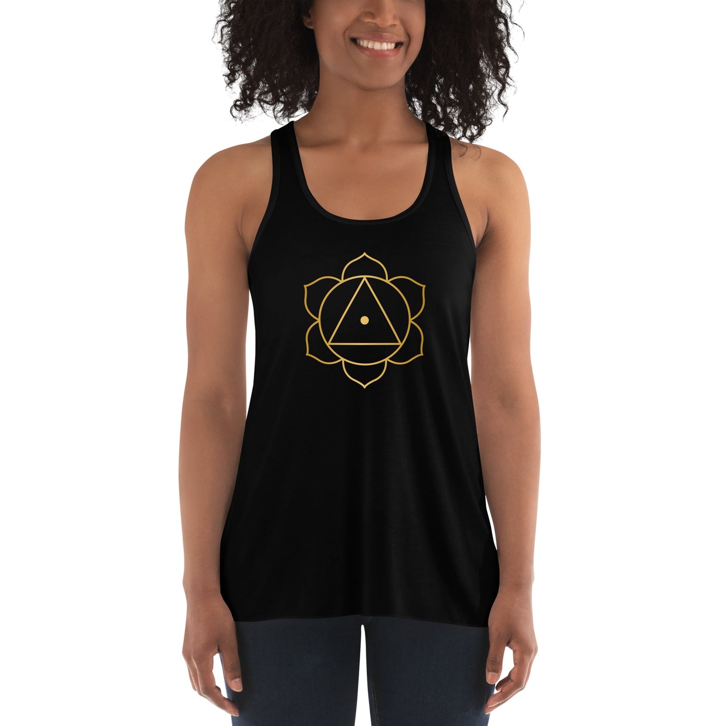 GLOW Natural Wellness Women's Flowy Racerback Tank