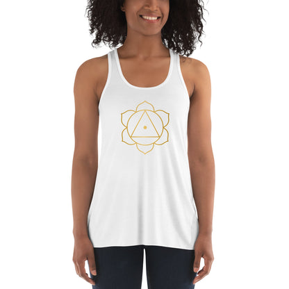 GLOW Natural Wellness Women's Flowy Racerback Tank